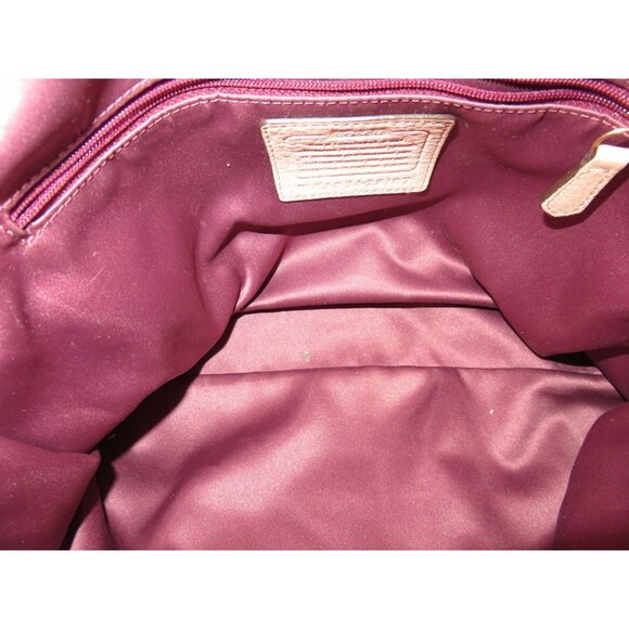 COACH 2013 Madison Pinnacle Pink Exotic Lizard Nubuck Leather Flap Legacy Bag - Picture 8 of 15